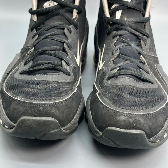 Nike Air  Max Penny 5 Mens 9 Athletic Sneaker Shoes Black Thrashed Basketball - Picture 4 of 11